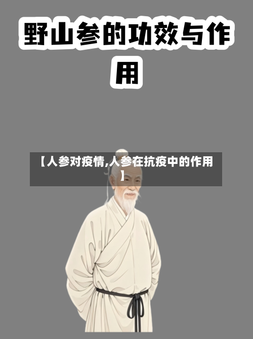 【人参对疫情,人参在抗疫中的作用】-第2张图片