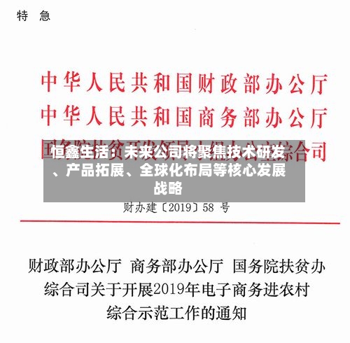 恒鑫生活：未来公司将聚焦技术研发、产品拓展	、全球化布局等核心发展战略-第2张图片