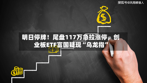 明日停牌！尾盘117万急拉涨停	，创业板ETF富国疑现“乌龙指	”-第2张图片