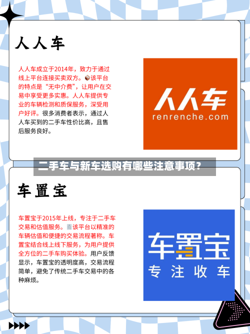 二手车与新车选购有哪些注意事项？-第2张图片