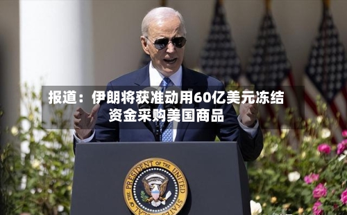 报道:伊朗将获准动用60亿美元冻结资金采购美国商品-第3张图片