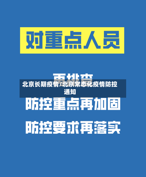 北京长期疫情/北京常态化疫情防控通知-第2张图片