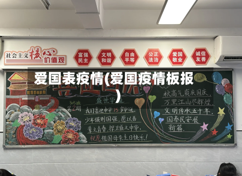 爱国表疫情(爱国疫情板报)