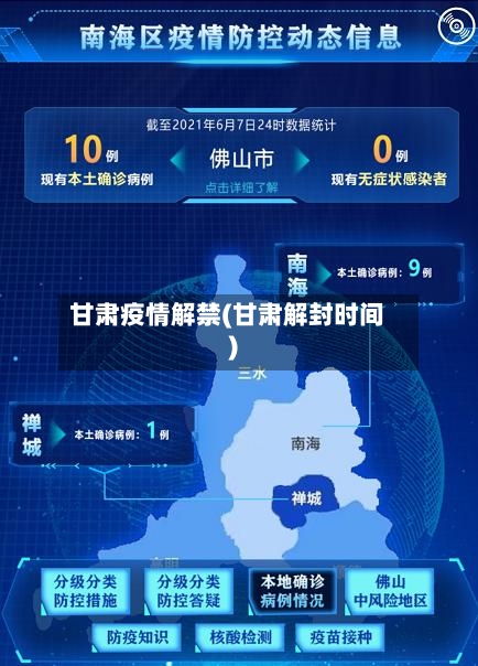 甘肃疫情解禁(甘肃解封时间)-第2张图片
