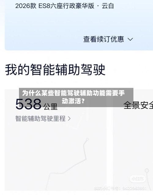 为什么某些智能驾驶辅助功能需要手动激活?-第2张图片