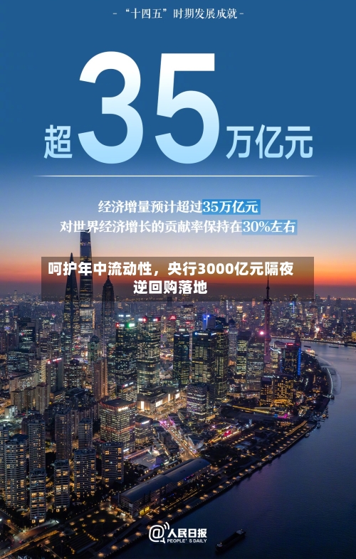 呵护年中流动性，央行3000亿元隔夜逆回购落地-第2张图片