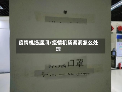 疫情机场漏洞/疫情机场漏洞怎么处理-第2张图片
