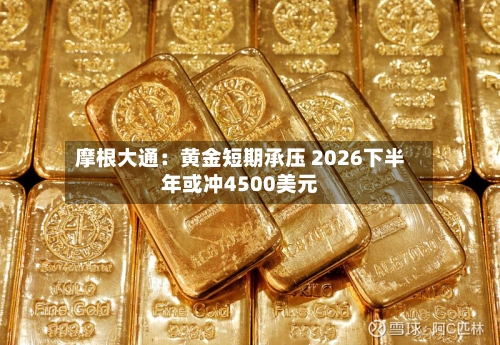 摩根大通：黄金短期承压 2026下半年或冲4500美元-第2张图片
