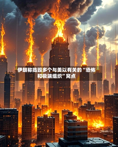伊朗称捣毁多个与美以有关的“恐怖和极端组织”窝点-第2张图片