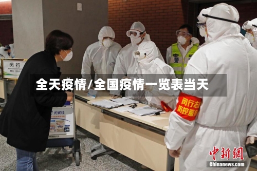 全天疫情/全国疫情一览表当天