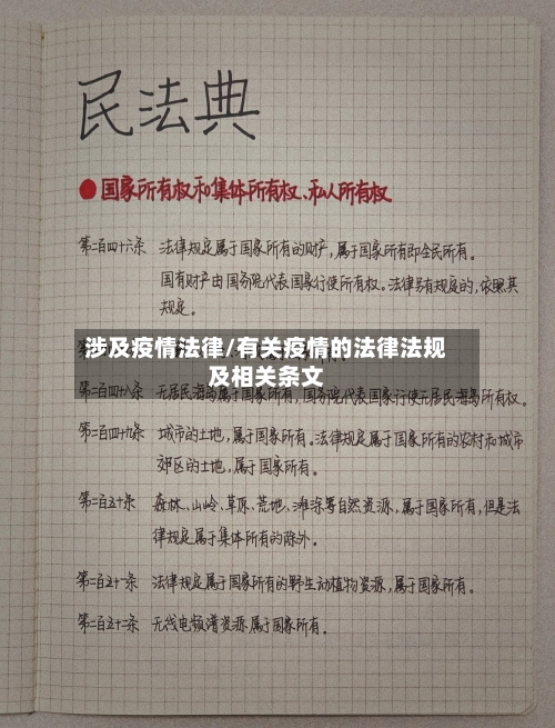 涉及疫情法律/有关疫情的法律法规及相关条文-第3张图片
