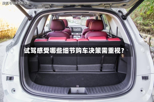 试驾感受哪些细节购车决策需重视?-第2张图片