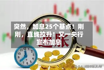 突然，加息25个基点！刚刚，直线拉升！又一央行宣布加息