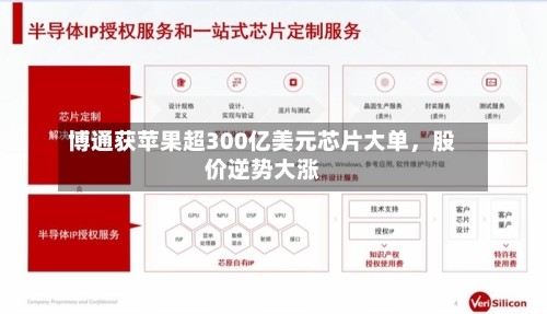博通获苹果超300亿美元芯片大单	，股价逆势大涨-第3张图片