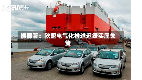 世界能源署：欧盟电气化推进迟缓实属失策