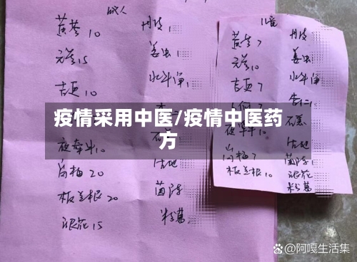 疫情采用中医/疫情中医药方-第3张图片