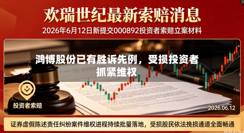 鸿博股份已有胜诉先例，受损投资者抓紧维权-第2张图片