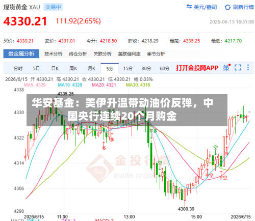 华安基金：美伊升温带动油价反弹，中国央行连续20个月购金-第2张图片