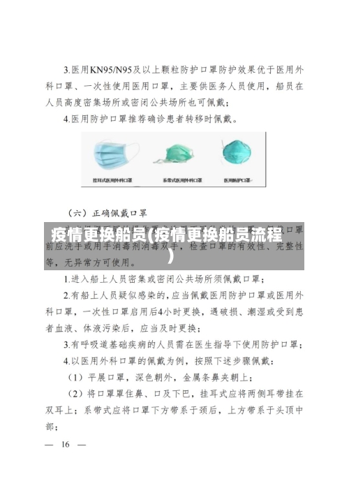 疫情更换船员(疫情更换船员流程)-第2张图片