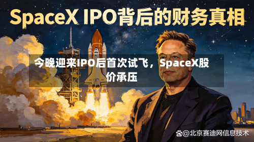 今晚迎来IPO后首次试飞，SpaceX股价承压-第3张图片