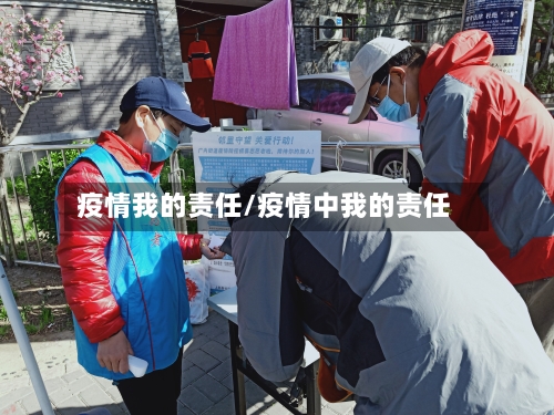 疫情我的责任/疫情中我的责任