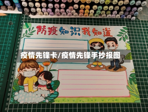 疫情先锋卡/疫情先锋手抄报图