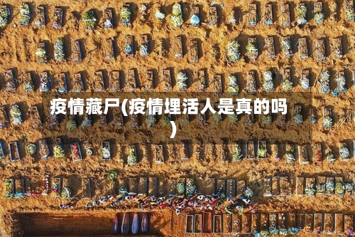 疫情藏尸(疫情埋活人是真的吗)