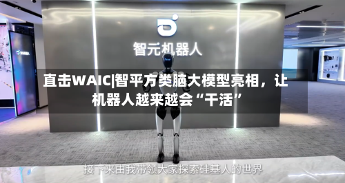 直击WAIC|智平方类脑大模型亮相，让机器人越来越会“干活”