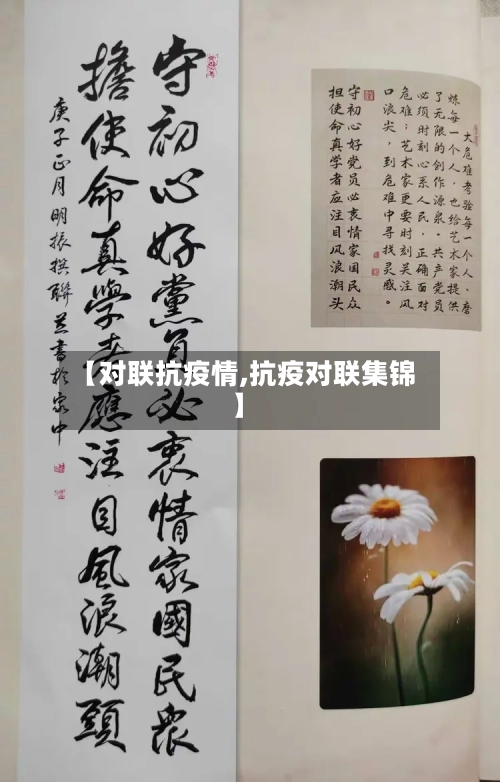 【对联抗疫情,抗疫对联集锦】-第2张图片