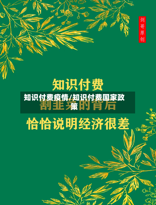 知识付费疫情/知识付费国家政策-第2张图片