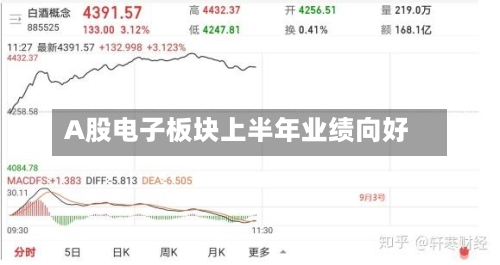 A股电子板块上半年业绩向好