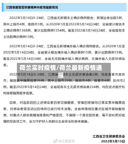 荷兰实时疫情/荷兰最新疫情通报-第3张图片