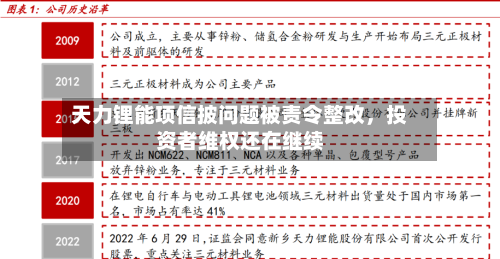 天力锂能项信披问题被责令整改，投资者维权还在继续-第3张图片