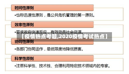 【疫情热点考题,2020疫情考试热点】
