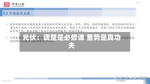 光伏:调整是必修课 蓄势是真功夫-第2张图片