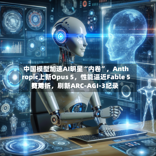 中国模型加速AI明星“内卷	”，Anthropic上新Opus 5，性能逼近Fable 5费用打对折	，刷新ARC-AGI-3纪录-第2张图片