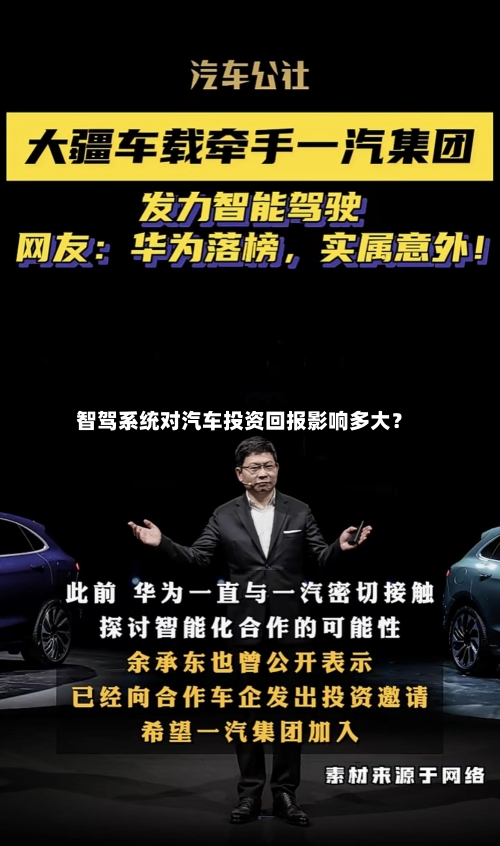 智驾系统对汽车投资回报影响多大?-第2张图片