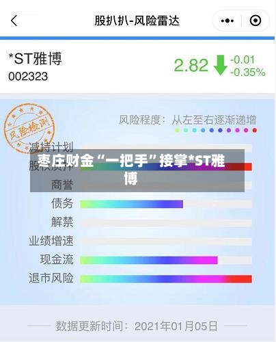 枣庄财金“一把手”接掌*ST雅博-第2张图片