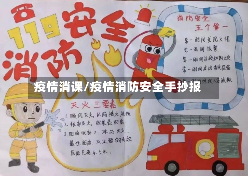 疫情消课/疫情消防安全手抄报-第2张图片