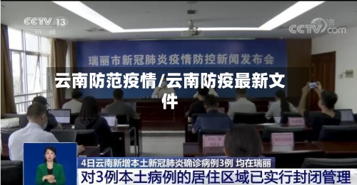 云南防范疫情/云南防疫最新文件-第2张图片