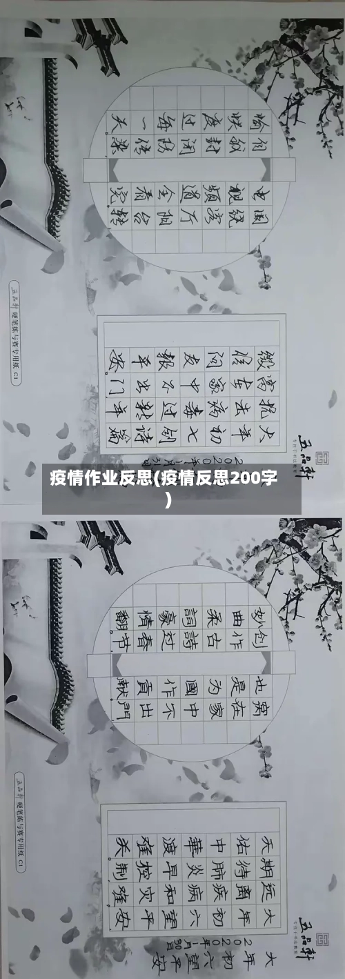疫情作业反思(疫情反思200字)-第3张图片