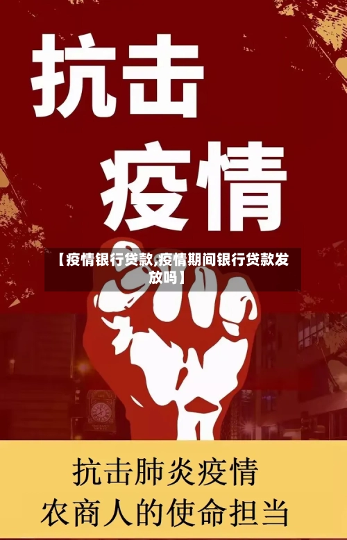 【疫情银行贷款,疫情期间银行贷款发放吗】-第2张图片
