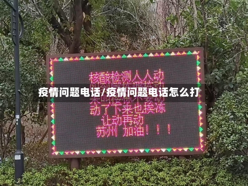 疫情问题电话/疫情问题电话怎么打