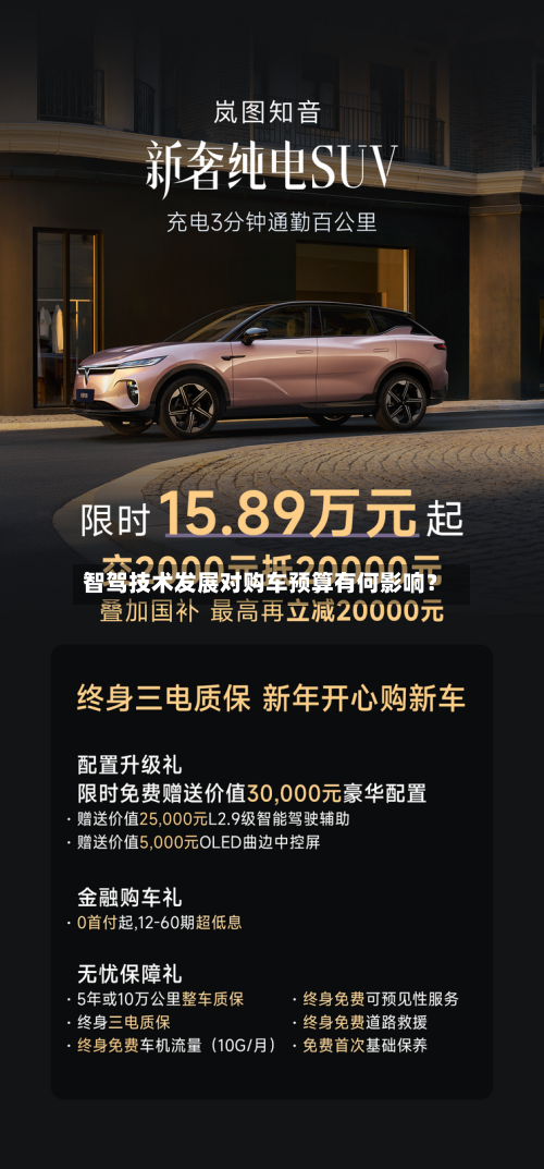 智驾技术发展对购车预算有何影响?-第2张图片