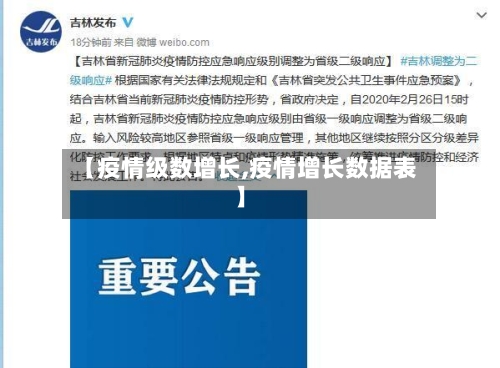 【疫情级数增长,疫情增长数据表】-第3张图片