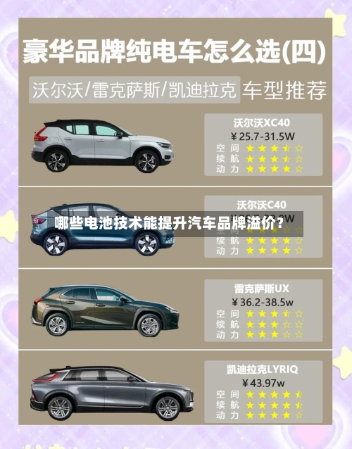 哪些电池技术能提升汽车品牌溢价？-第3张图片