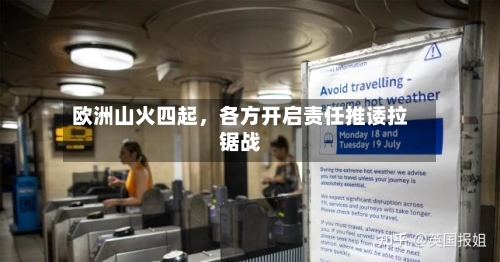 欧洲山火四起，各方开启责任推诿拉锯战-第3张图片