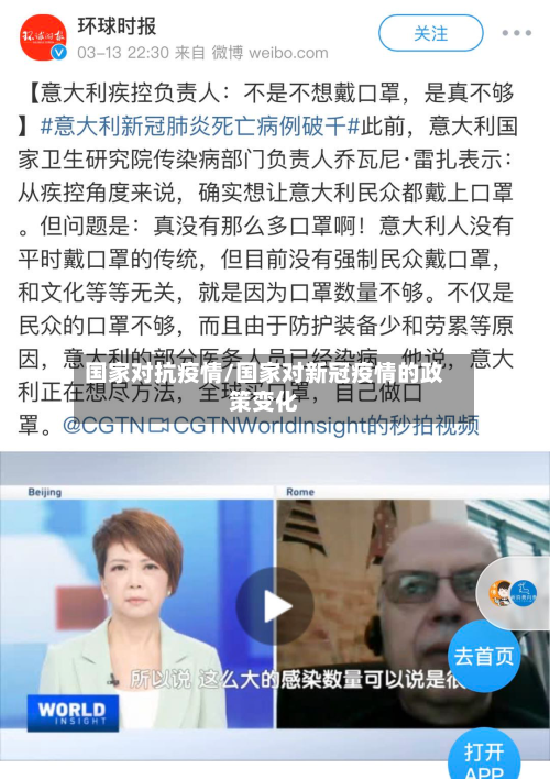 国家对抗疫情/国家对新冠疫情的政策变化-第3张图片