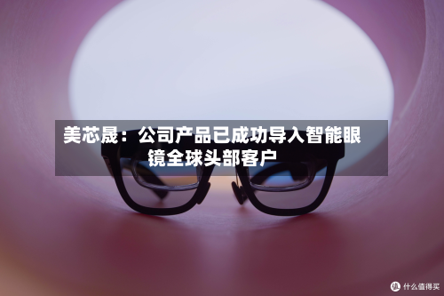 美芯晟：公司产品已成功导入智能眼镜全球头部客户