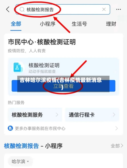 吉林哈尔滨疫情(吉林疫情最新消息)-第2张图片